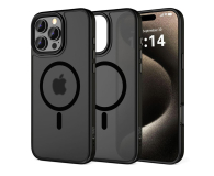 Etui do telefonów TECH-PROTECT Magmat Magsafe do iPhone 16 Pro Max Matte Black 5906302311118